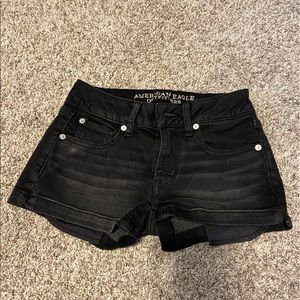 American eagle jean shorts